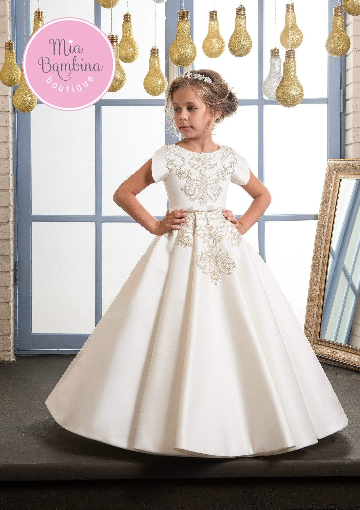 First communion dresses  Mia Bambina Boutique - First holy
