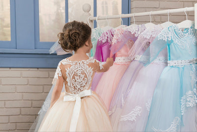 The Fine Details Speak to the Quality of Our Girls Dresses