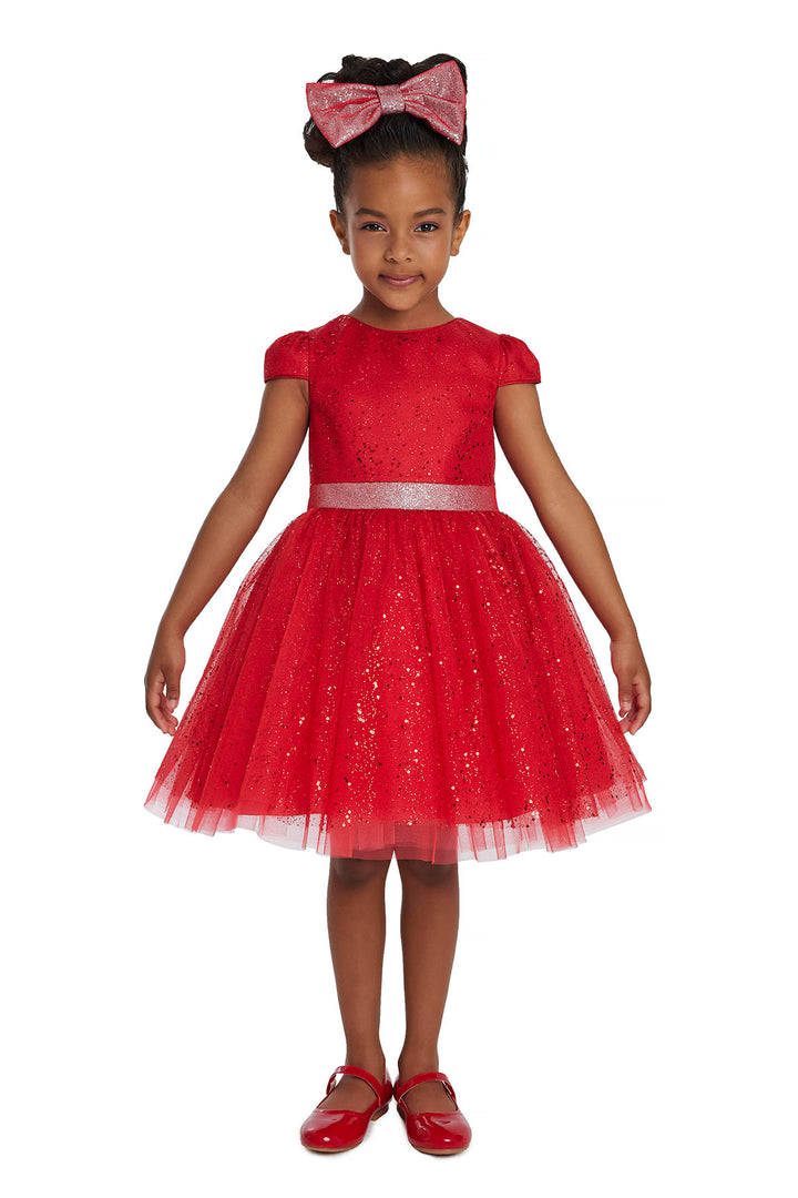 Girls red holiday dress best sale