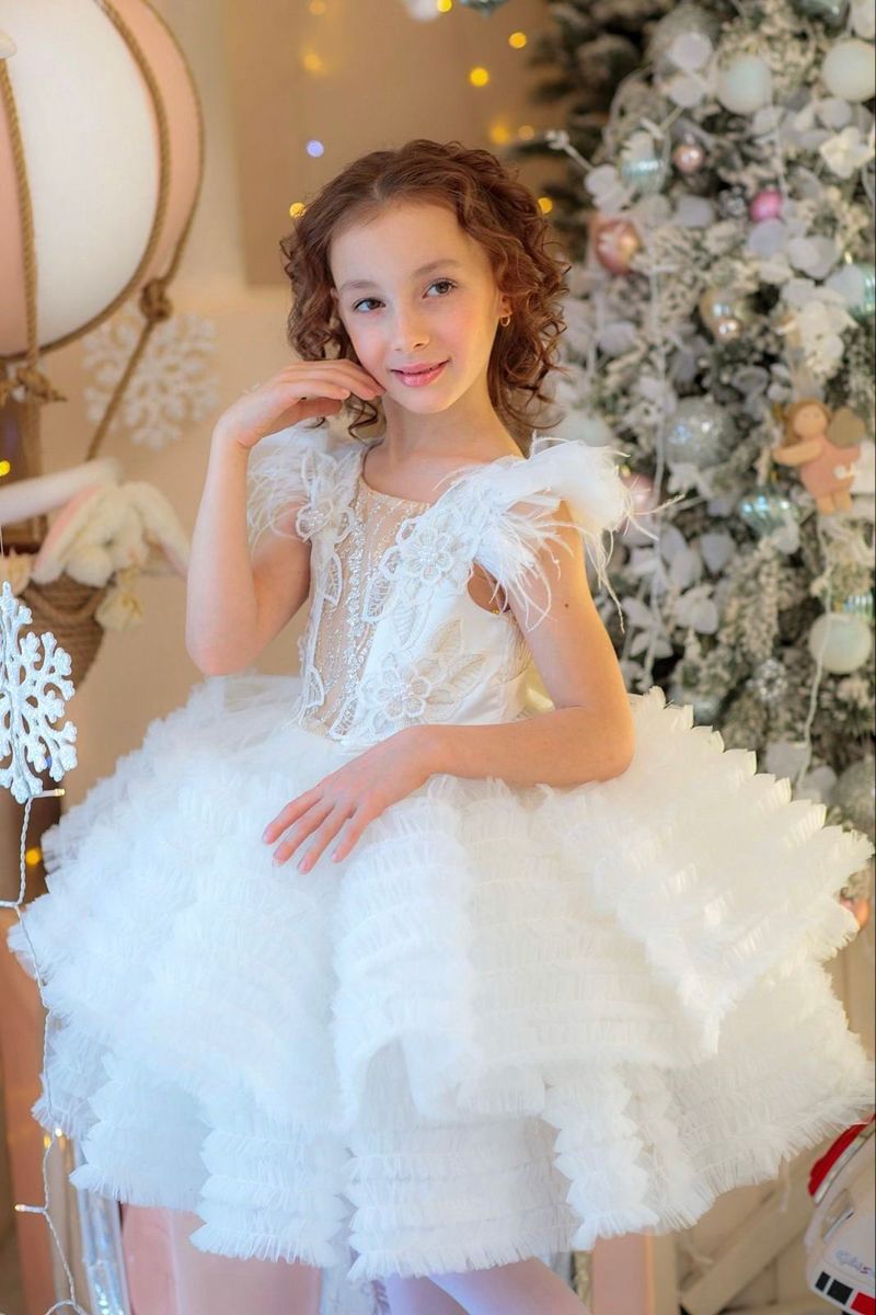 Kayla Ruffled Dress for Girl