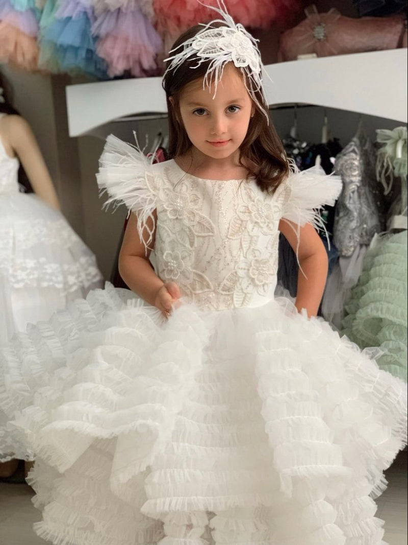 Kayla Ruffled Dress for Girl