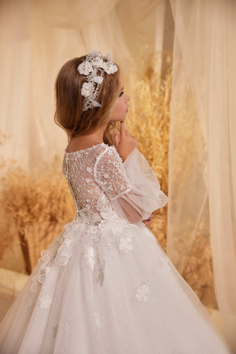 3608 Amsterdam First Communion Dress - Mia Bambina Boutique