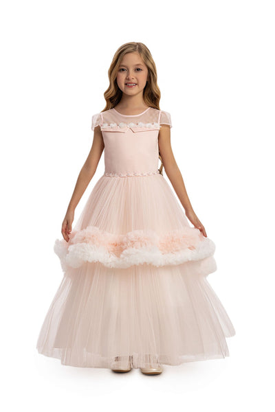 Arina - Little Girls Long Dress