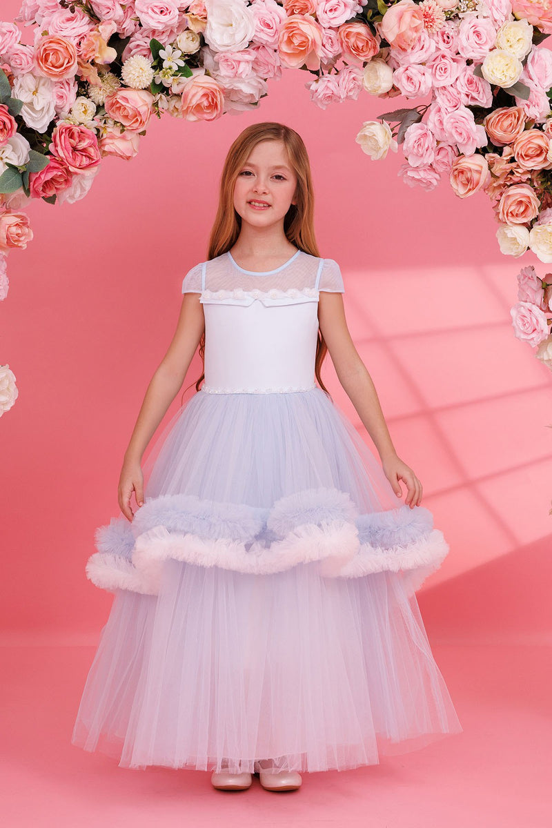 Arina - Little Girls Long Dress