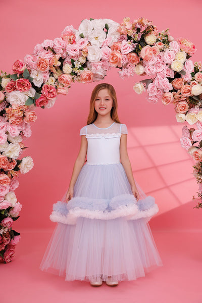 Arina - Little Girls Long Dress