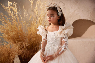 Flower Girl Dresses 3609 Asti Girl Ballgown - Mia Bambina Boutique