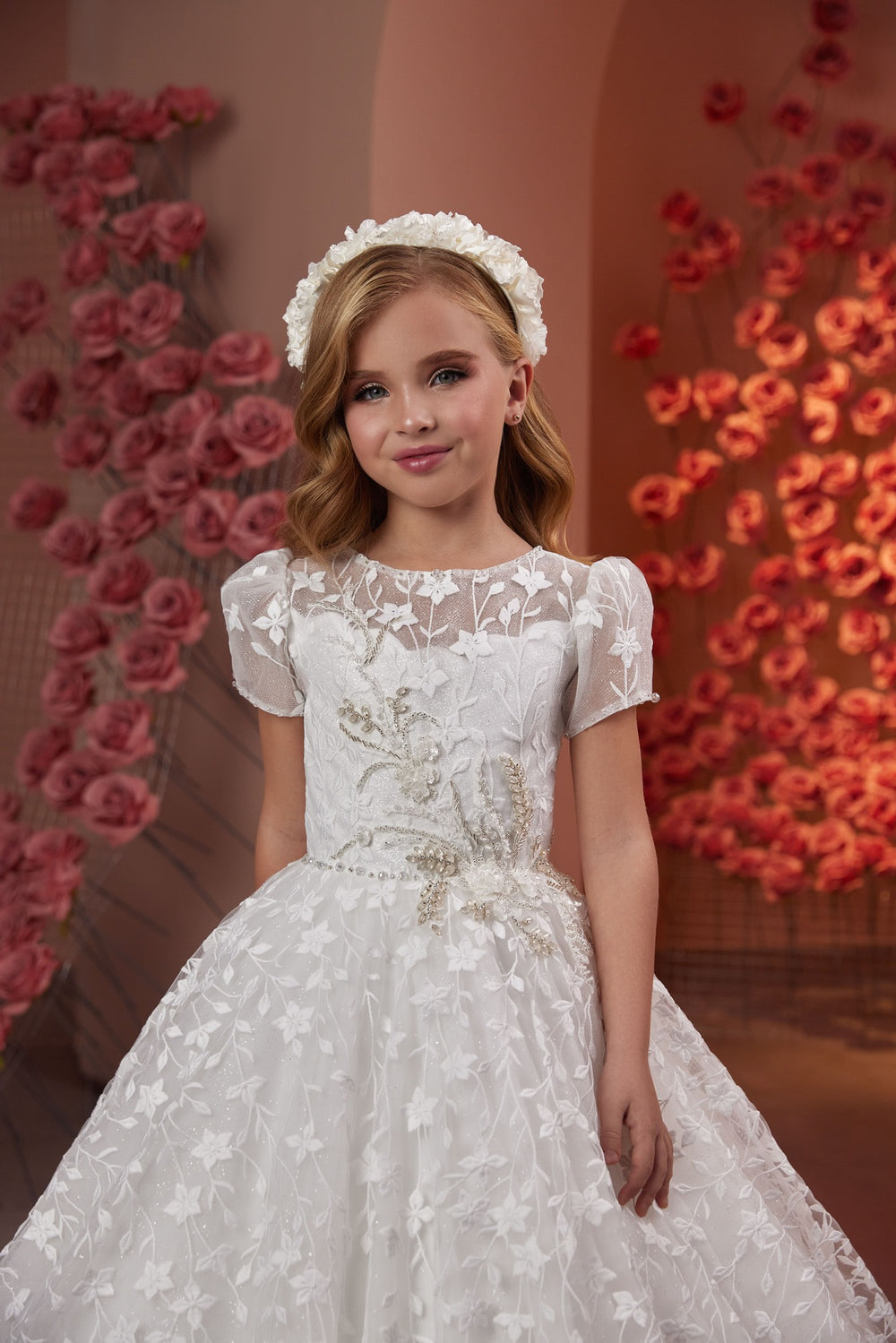 Champagne Flower Girl Dresses for Weddings Mia Bambina Boutique