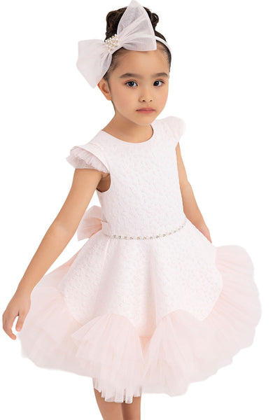 Light Pink Tutu Dress for Little Girl by Mia Bambina Boutique Canada