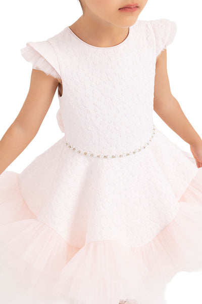 Light Pink Tutu Dress for Little Girl by Mia Bambina Boutique Canada