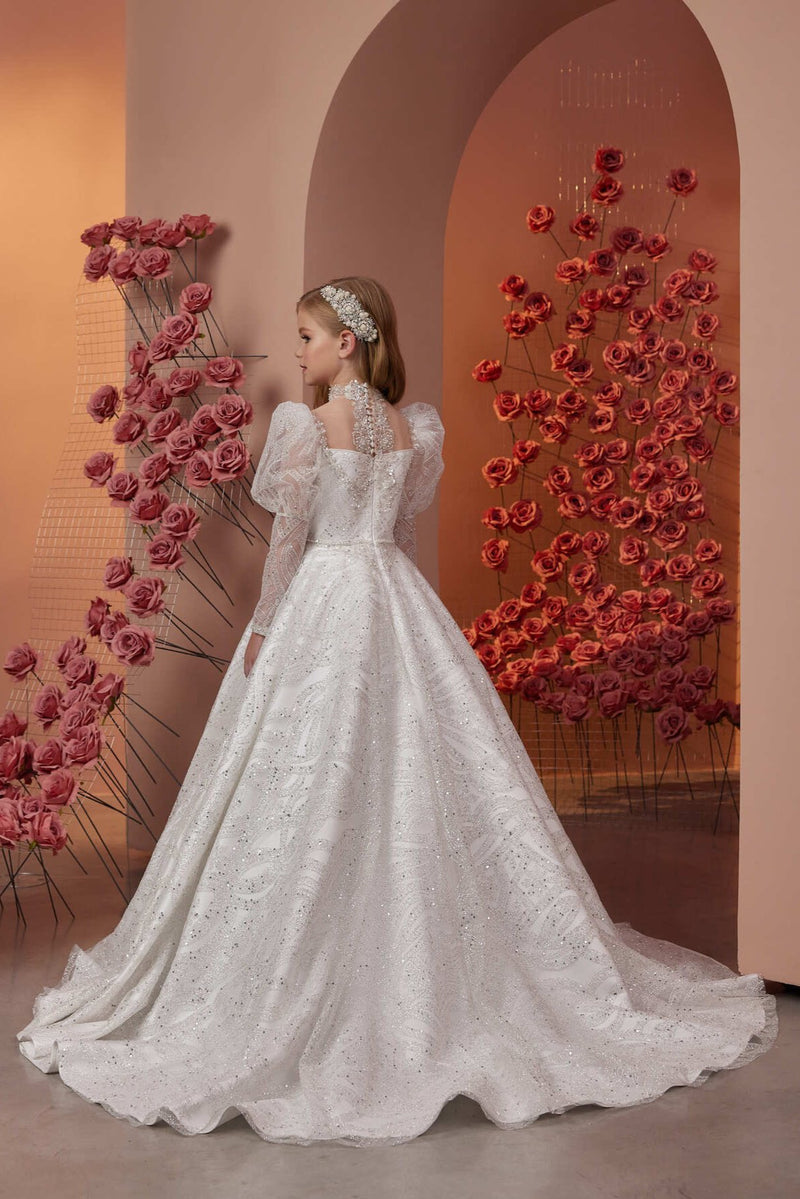 A Princess Wedding Dress for Children by Mia Bambina Boutique Canada