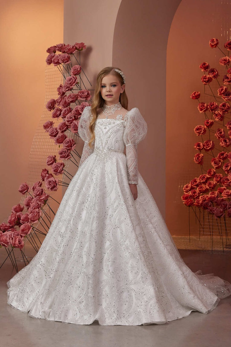 A Princess Wedding Dress for Children by Mia Bambina Boutique Canada