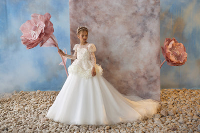 Sparkling Diamond First Communion Dress