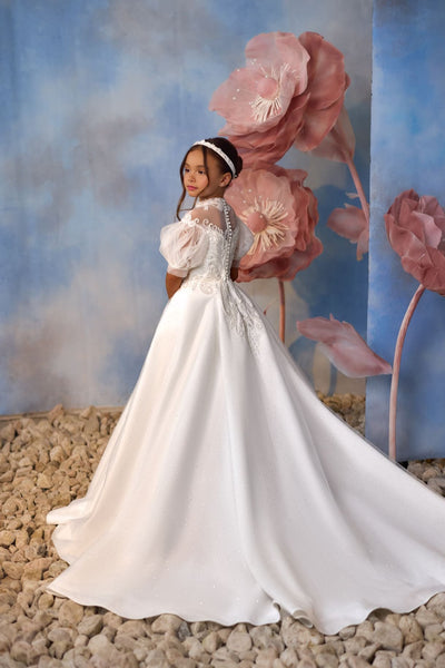 Sultana’s Song Communion Gown back