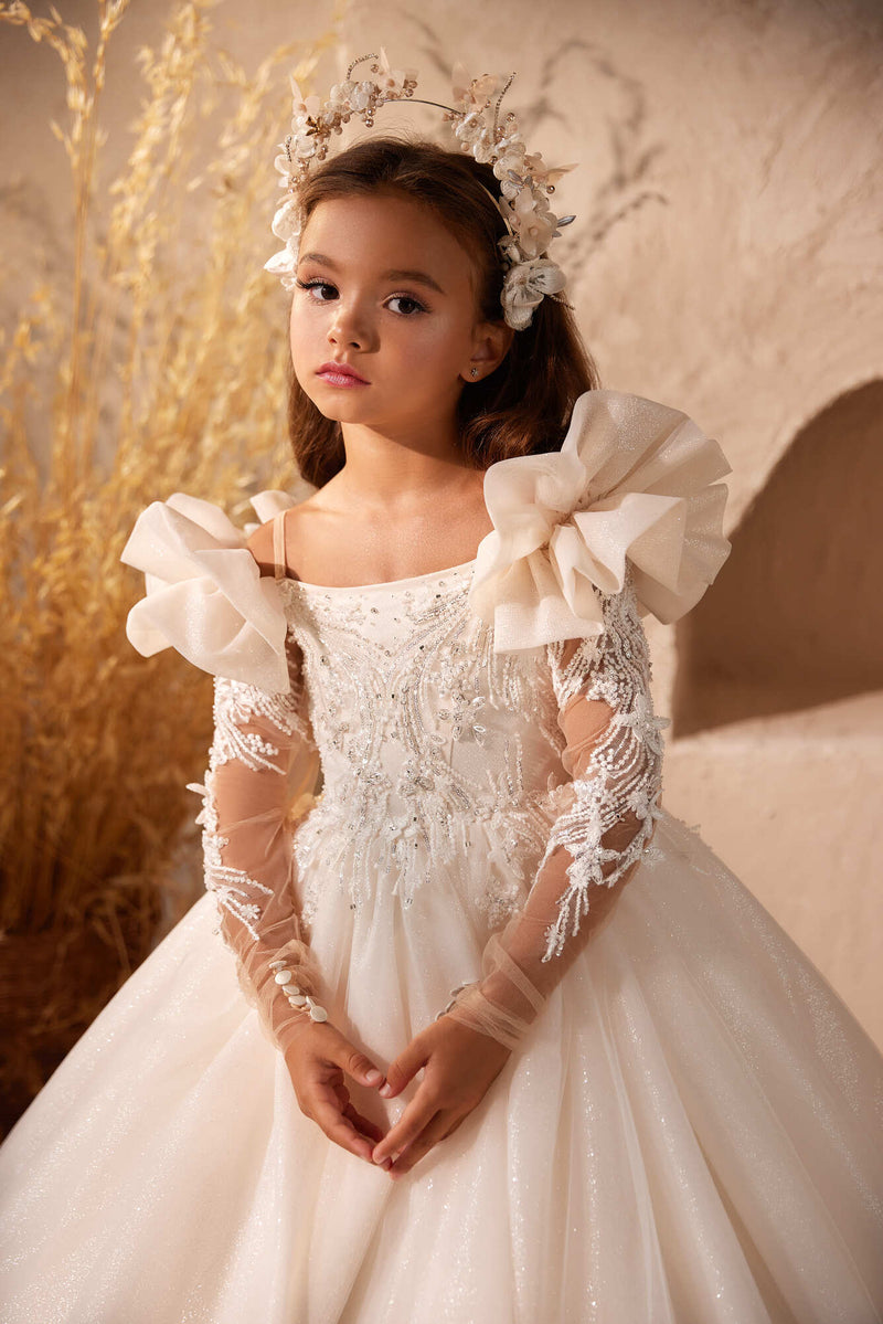 Flower Girl Dresses 3609 Asti Girl Ballgown - Mia Bambina Boutique