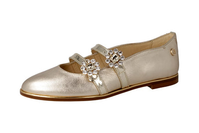 Communion Double Buckle Jewelled Dress Shoes