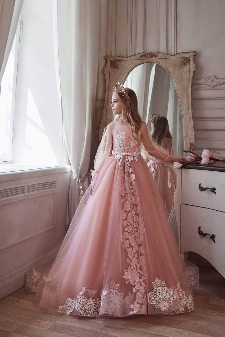 Pink fashion dress boutique