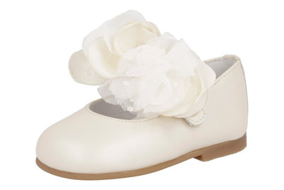 Flower Strap Toddler Girl Shoes by Mia Bambina Boutique Canada