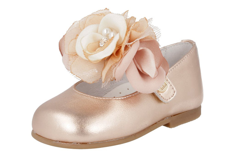 Flower Strap Toddler Girl Shoes by Mia Bambina Boutique Canada