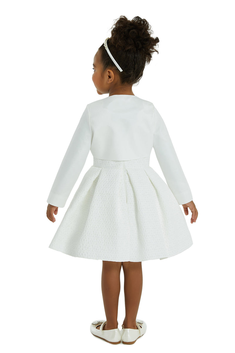 Girls Communion Bolero with Sleeves Mia Bambina Boutique Canada