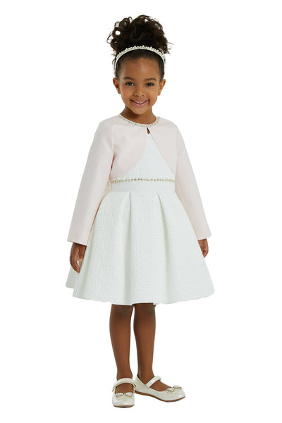 Girls Communion Bolero with Sleeves Mia Bambina Boutique Canada