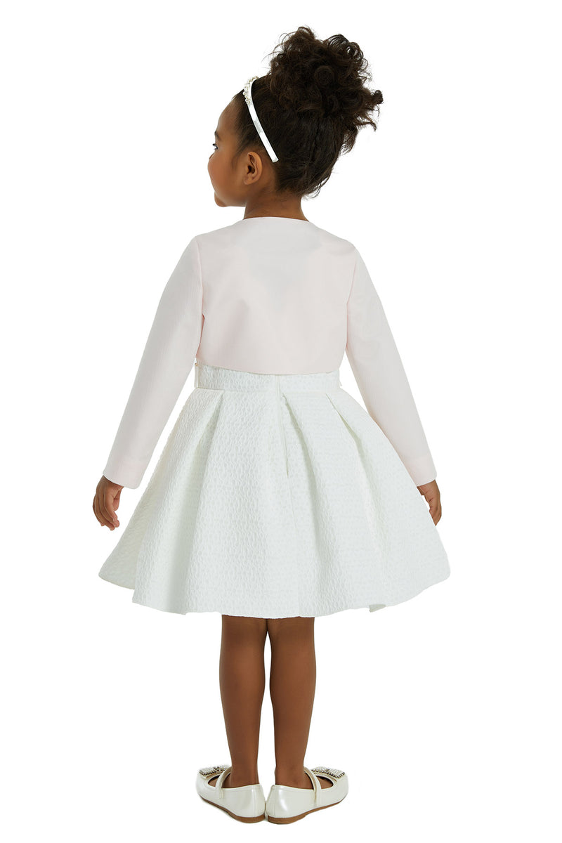 Girls Communion Bolero with Sleeves Mia Bambina Boutique Canada