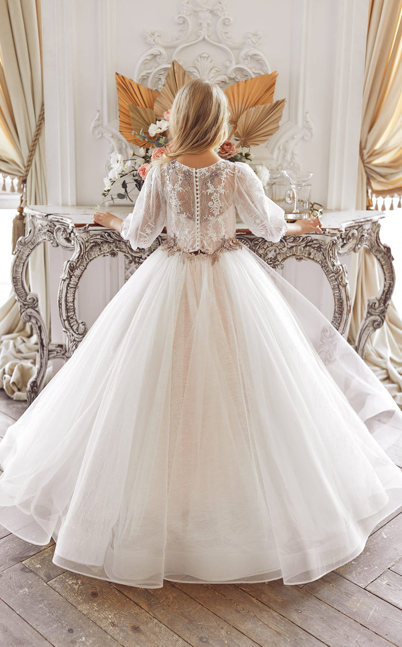 Flower Girl Dresses: Marine - Mia Bambina Boutique